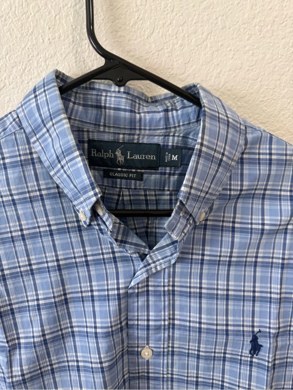 Polo by Ralph Lauren Blue Plaid Button-Down Shirt